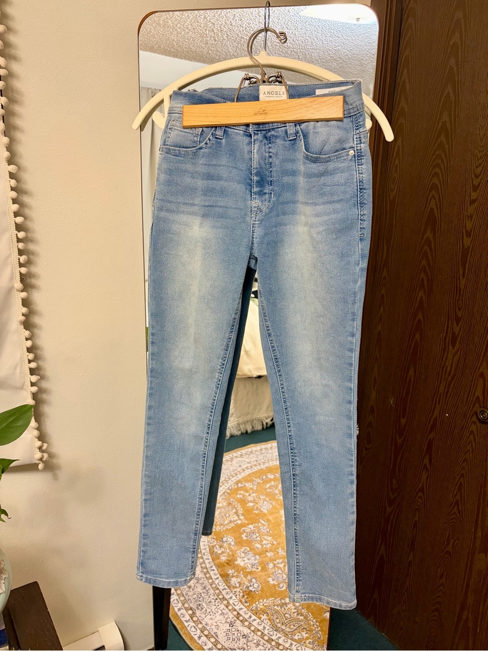 Angels Light Blue Skinny Jeans